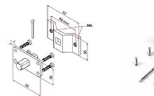FAAC Kit supporto staffa
