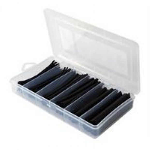 Raytech THERMOMIN-MC - Kit guaina termorestringente colore nero