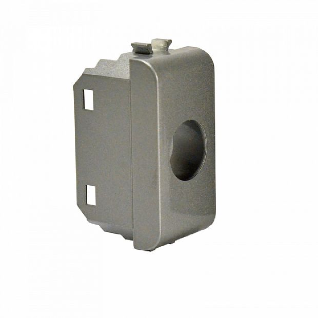 Televes 529136 - Plastica per prese coassiali 1 foro tipo LIGHT TEC grigia
