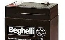 Beghelli Batteria piombo ricambio 6V 4.5AH