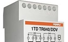 Perry Electric Trasformatore 40VA per servizio continuo uscite 12-12-24V 3 DIN