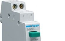 Hager SVN391 - 2 Pulsanti non luminosi 1 Nc + 1 Na 1 M. Din