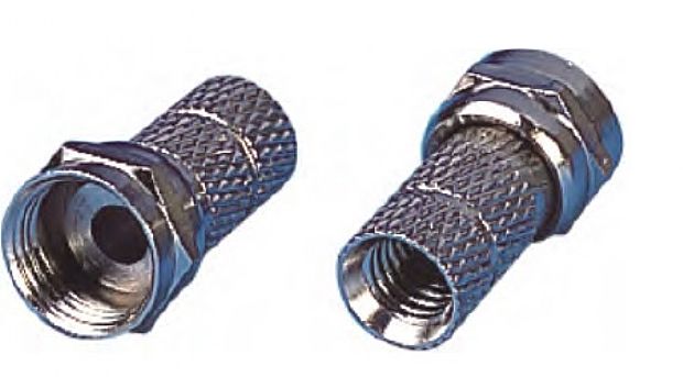 Ecova 31379 - Connettore in metallo tipo F